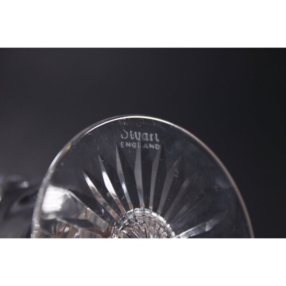 Vintage Stuart crystal Ludlow Water Goblet 4-7/8", Crystal single water glass - Picture 2 of 5